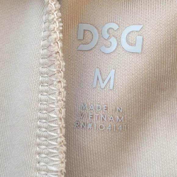 DSG Dicks Sporting Goods Tan Beige Colored Joggers Size Med - Picture 5 of 6